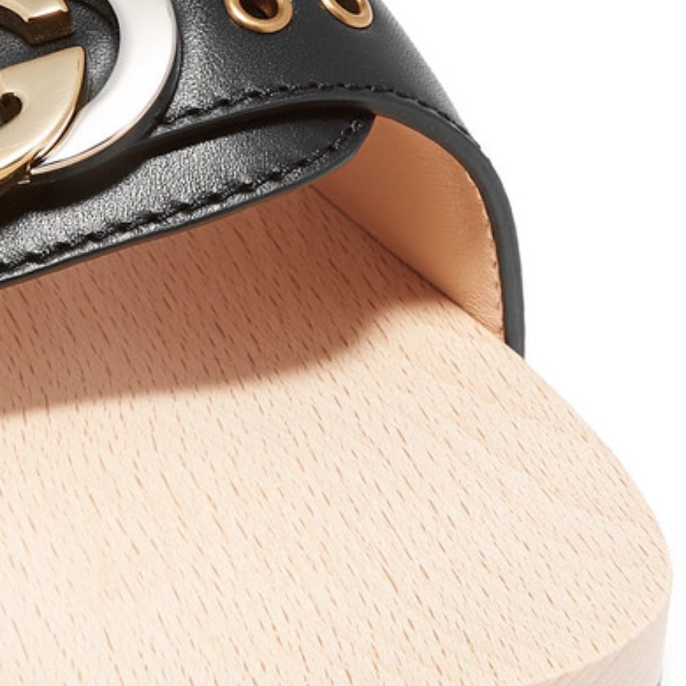 GUCCI Leather Slide Sandal - Picture 4 of 8